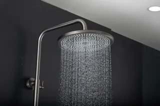 Душевая стойка Gappo G2499-39 оружейная сталь